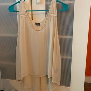 Sheer billowy blouse